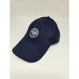 NWOT Roland Garros Blue W/ White Trim Tennis Hat Cap Casquette Logo
